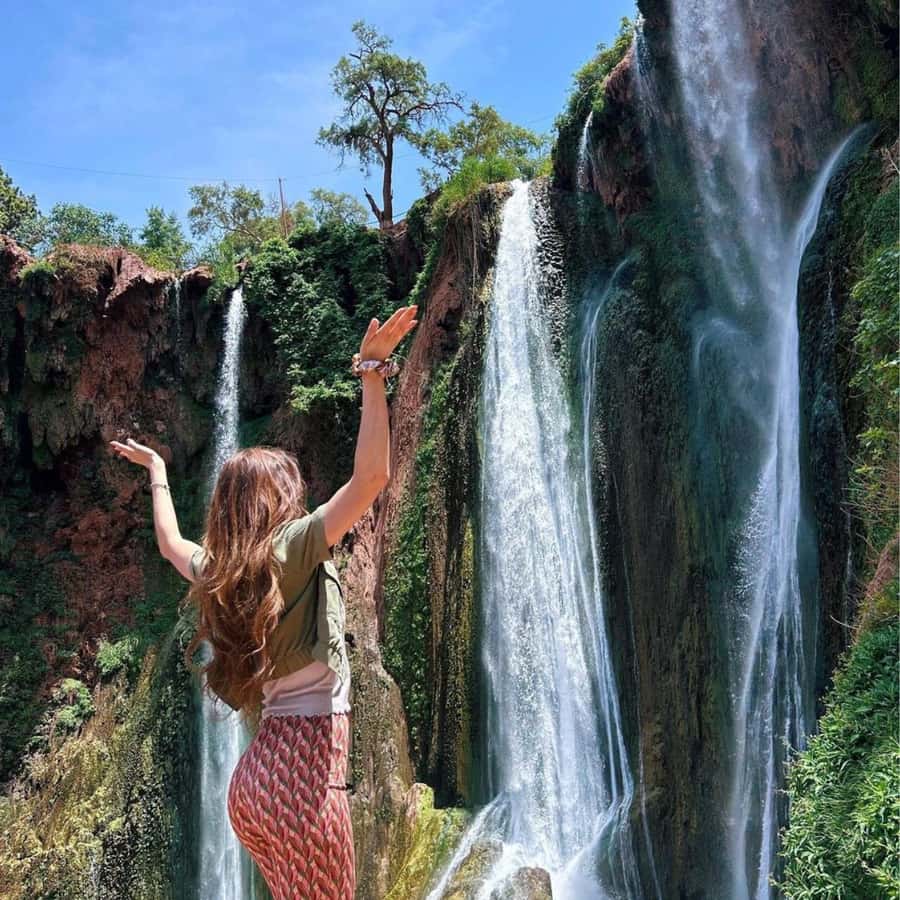 From Marrakech: Ouzoud Waterfalls Guided hike & boat Ride - The uphill return and the real physical effort