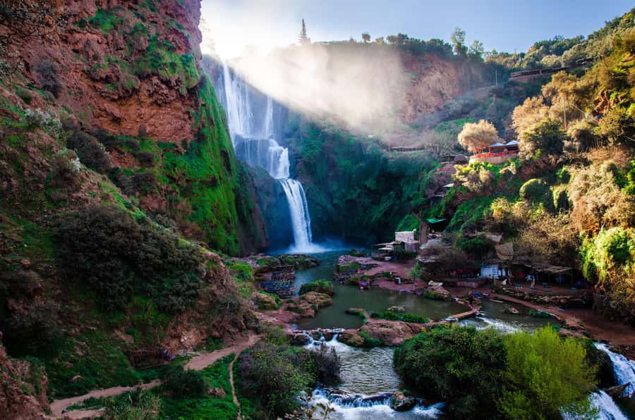 From Marrakech: Ouzoud Waterfalls Guided Tour and Boat Ride - Three hours through the Grand Atlas foothills