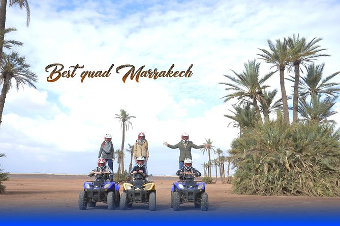 From Marrakech: Palm Grove Quad Bike and Camel Ride Tour - Mint tea at a traditional bivouac