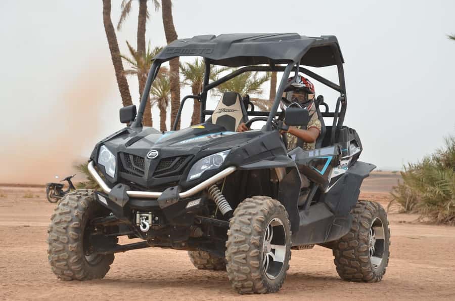 From Marrakech: Palm Grove Quad Bike Tour with Mint Tea - Riding through Marrakesh’s palm grove