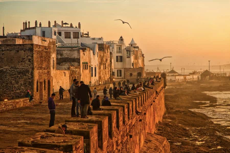 From Marrakech: small group Day Trip To Essaouira Mogador - A short pause near the Skala