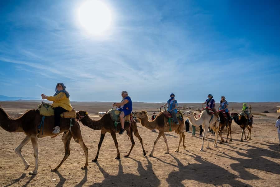 From Marrakech: Sunset Desert Tour with Camel Ride & Dinner - Practical details that affect your comfort