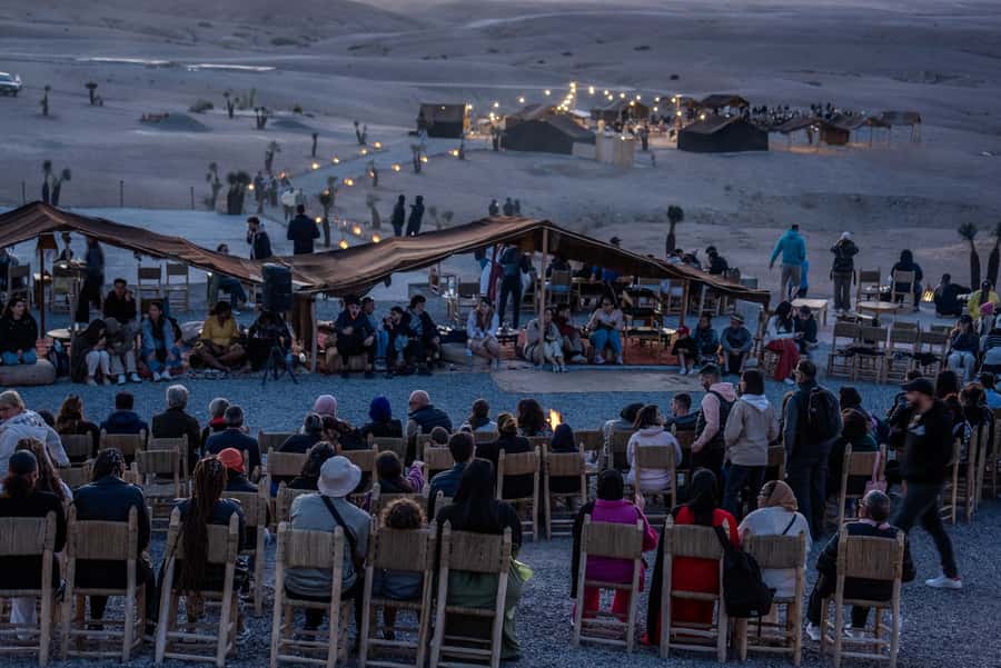 From Marrakech: Sunset Desert Tour with Camel Ride & Dinner - The guides can make or break the evening