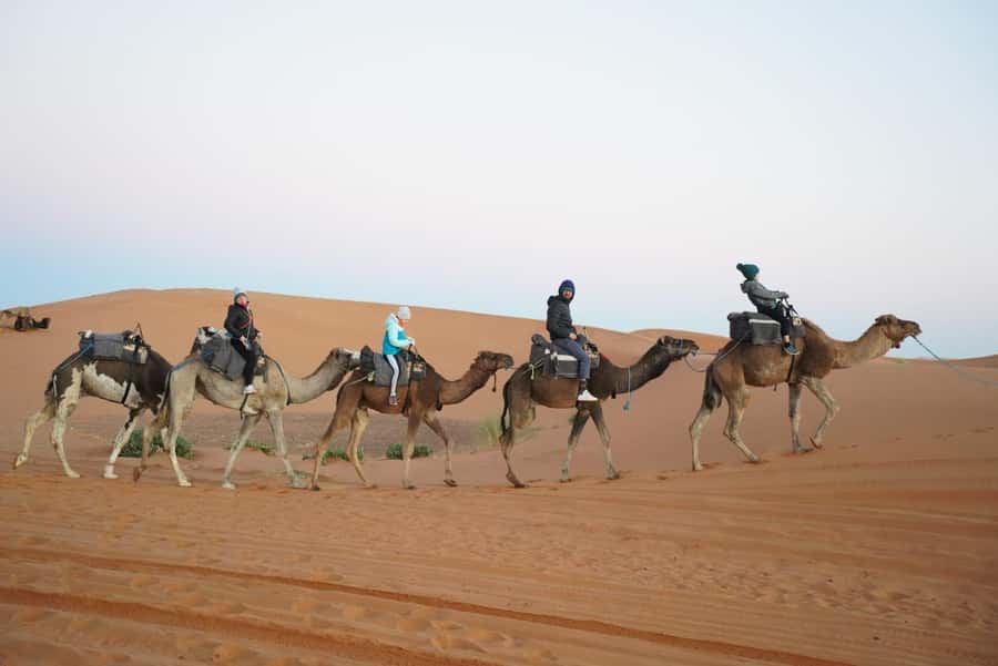 From Marrakech to Fes 3-Day Luxrury Tour via Sahara Desert - Ait Ben Haddou and the red-earth kasbahs