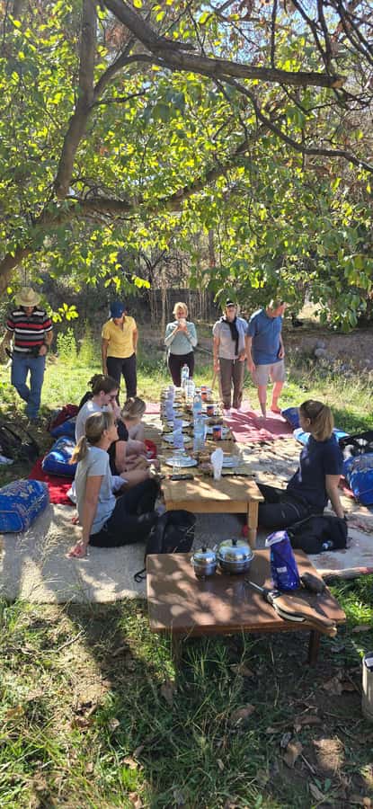 From Marrakech:Trekking in Atlas mountains 2 days - What the guide and mule team add
