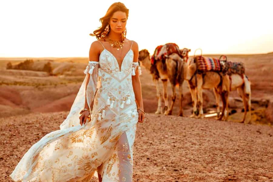 From Marrakesh Agafay Desert Dinner & Sunset, and Camel Ride - The argan oil stop and Moroccan tea
