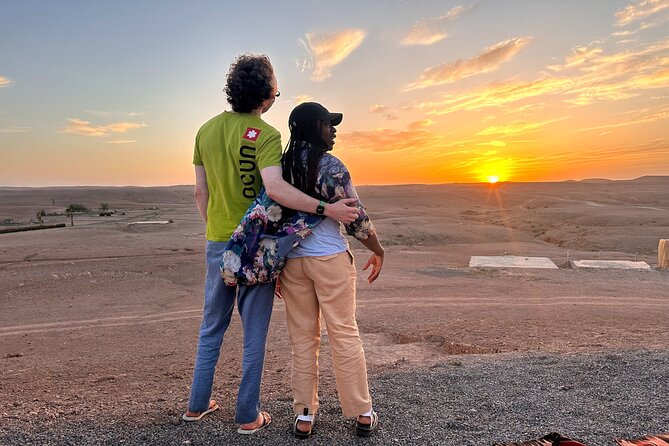 From Marrakesh: Agafay Desert Sunset, Camel Ride, and Dinner - The argan oil cooperative and Moroccan tea