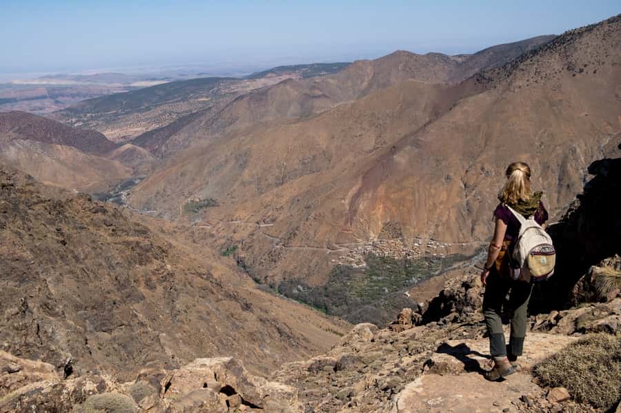 From Marrakesh: Atlas Mountains Talamrout Summit Day Hike - The early ride from Marrakesh to Imlil