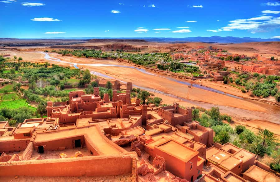 From Marrakesh: Private 4-Day Sahara Desert Discovery Tour - Aït Benhaddou and Ouarzazate on day one