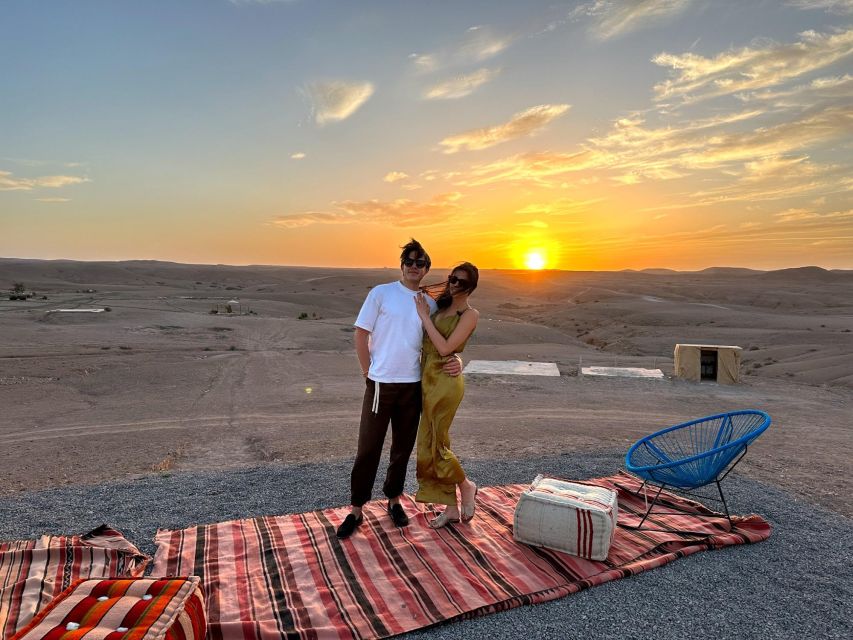 From Marrakesh: Sunset Dinner in Agafay at Berber Camp - Camel rides, quad biking, and the real cost