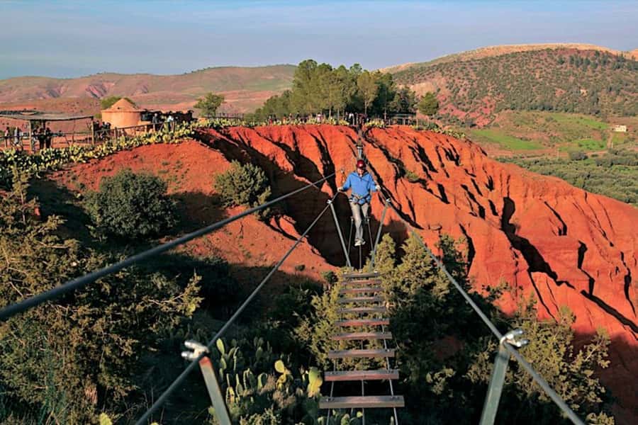From Marrakesh: Zip-Line & Hike in the Atlas Mountains - Lunch in a Berber valley