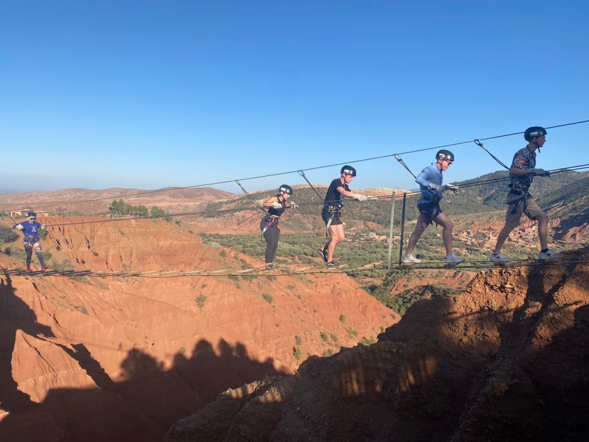 From Marrakesh: Zip-Line & Hike in the Atlas Mountains - Transport, group size, and guide quality