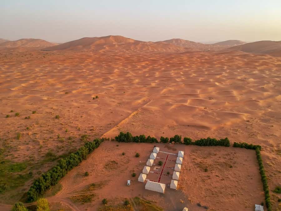 From Merzouga: Desert Overnight in Heated Tent & Camel Ride - Tea, private tents, and a surprisingly good shower