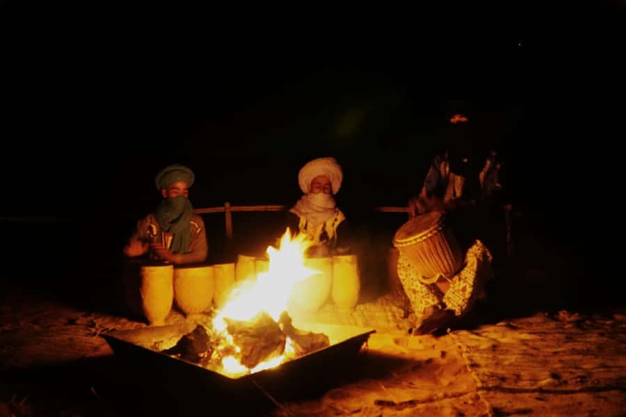 From Merzouga: Desert Overnight in Heated Tent & Camel Ride - Dinner in the big tent