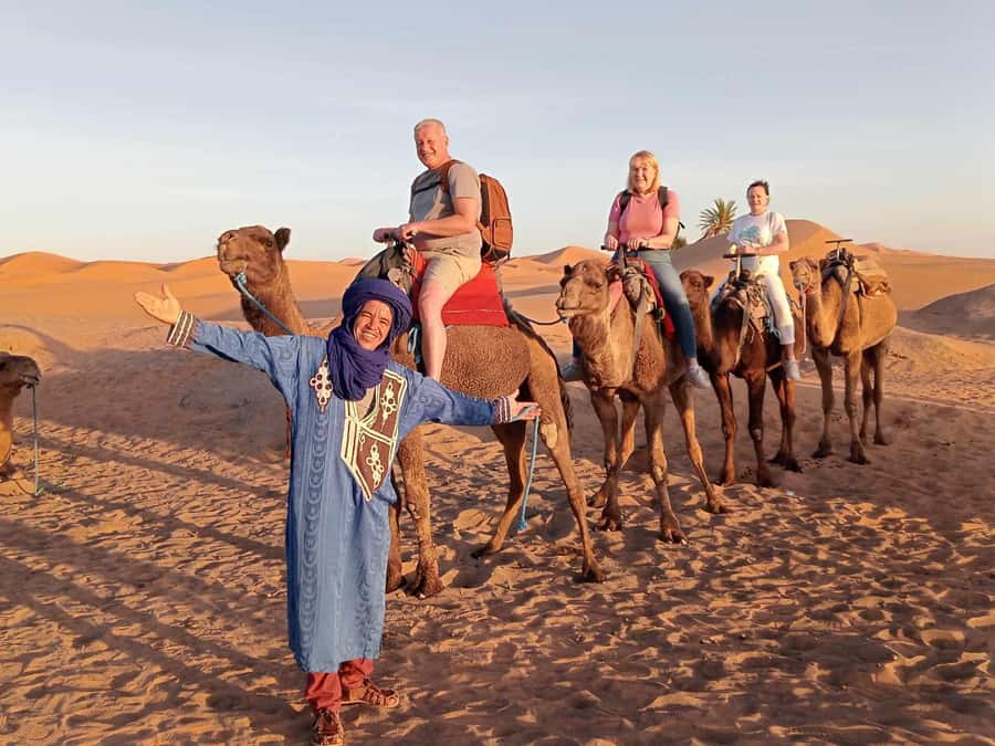 From Merzouga: Overnight Camel Trek over Erg Chebbi Dunes - What the camel ride is really like