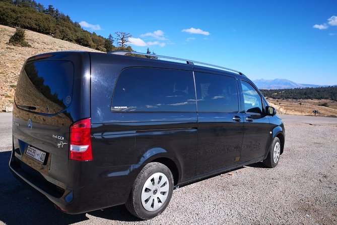 From Tangier: Cap Spartel and Hercules Cave with Camel Ride - The Atlantic beach camel ride