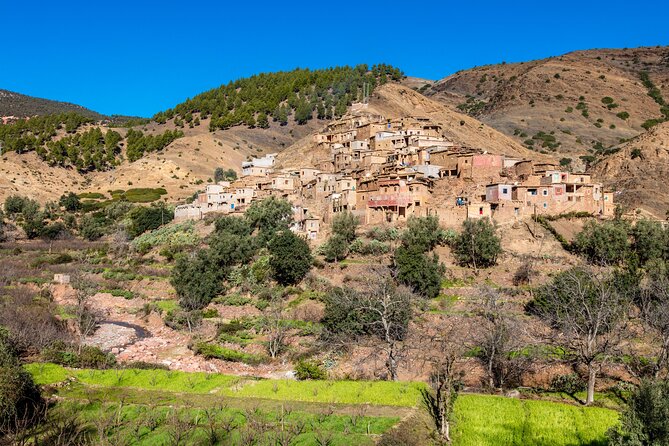 Full Day Berber Villages and Atlas Mountains 4x4 Adventure - Tahanaout and the working grain mills