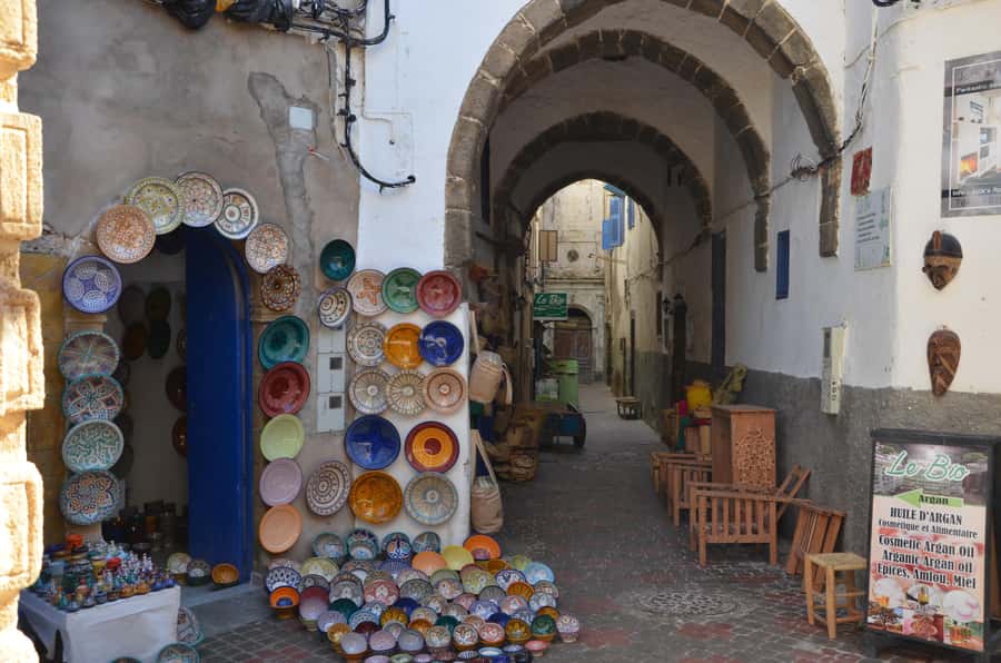 Full Day Trip From Marrakech To Essaouira - The medina, French planning, and thuya woodwork