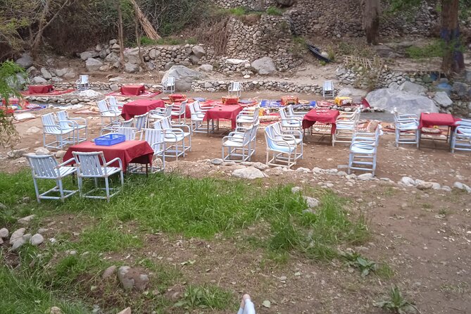 Full Day Trip to Ourika Valleys with waterfalls - Lunch beside the Ourika River