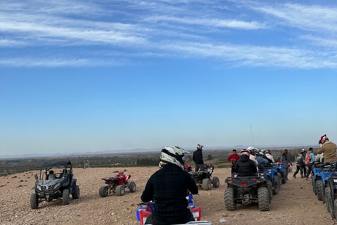 Full Package Agafay Desert, Quad Bike, Camel Ride and Dinner show - Why Agafay works for a short desert outing