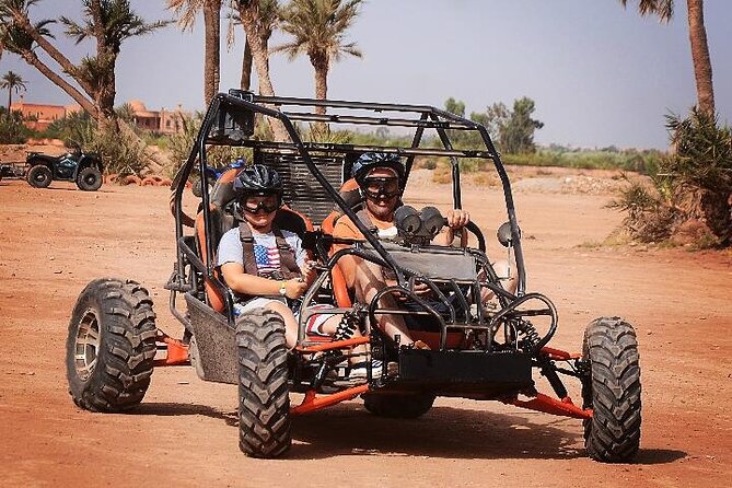 Fun buggies in Agadir Forest and Beach Dunes - First hour: forest tracks and rocky desert