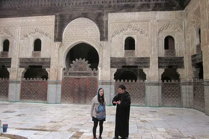 Funky Walking Tour - Attarine Madrasa is the main architectural visit