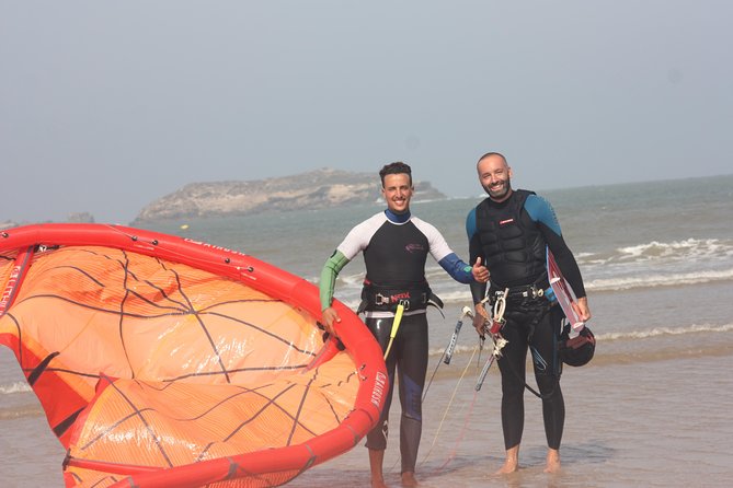 Group Kitesurfing lesson with a Local in Essaouira Morocco - Your first attempt on the board
