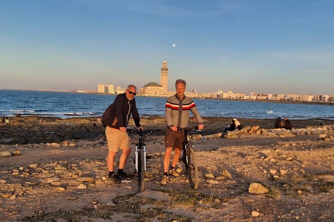 Guided Cycling Adventure in Casablanca with Licensed Tour Guide - Starting at the Hassan II Mosque