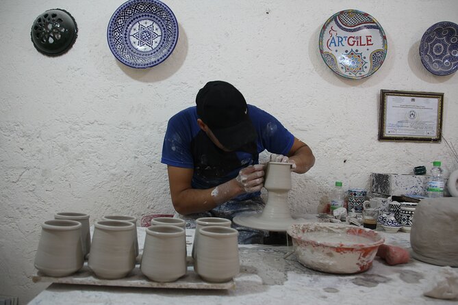 Guided Pottery and Zellige Workshops in Fes Morocco - The cooperative visit and pottery lesson