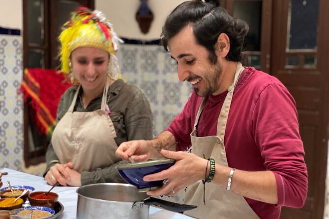 Half-Day Cooking Class with Local Chef Laila in Marrakech - Finishing with dessert and a three-course meal