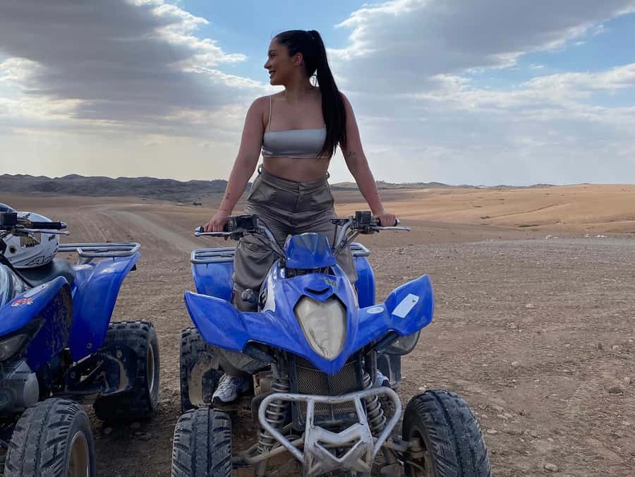 Half day Quad biking at Agafay Desert - Leaving Marrakech for Agafay’s stony plains