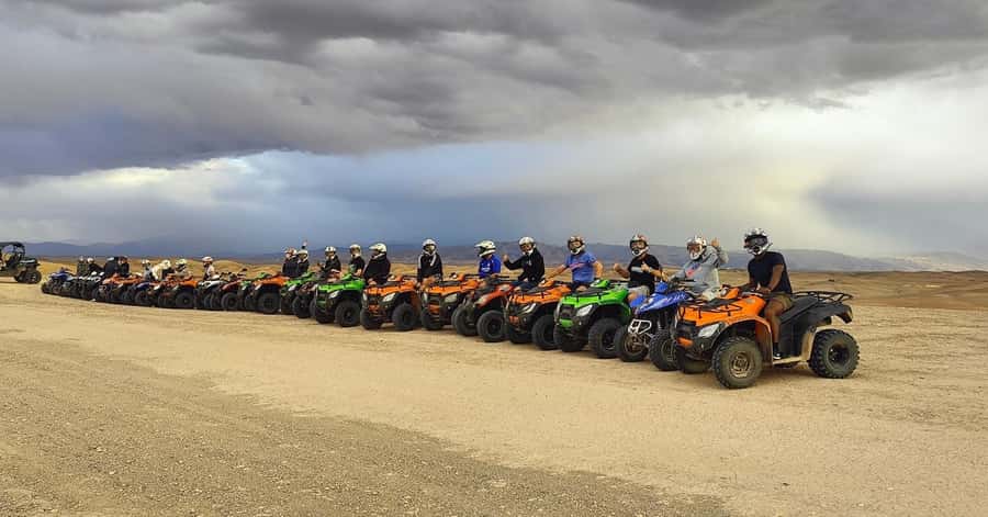 Half day Quad biking at Agafay Desert - Two hours across the Agafay Desert
