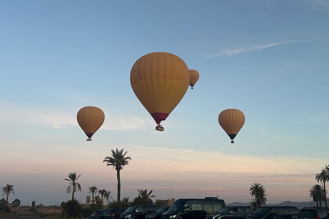 Hot Air Balloon Adventure in Marrakech with Transfer - Before sunrise, Marrakech is still waking up