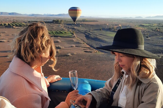 Hot Air Balloon Adventure over Marrakesh and Atlas Mountains - The view from the basket