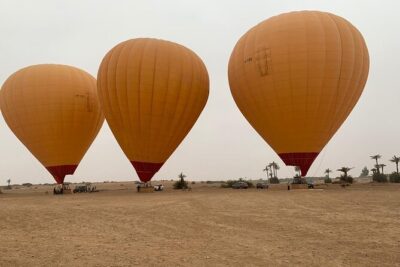 Hot Air Balloon Flight over Marrakech with Berber Breakfast