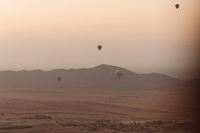 Hot Air Balloon Flight over Marrakech with Traditional Breakfast - Takeoff and landing are the lively moments