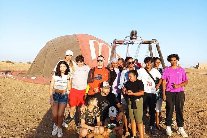 Hot air balloon flight to Marrakech in a small group. Breakfast - What $150.62 buys you