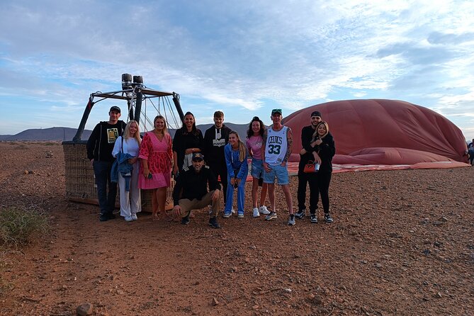 Hot air balloon flight to Marrakech in a small group. Breakfast - Who should book this Marrakech flight
