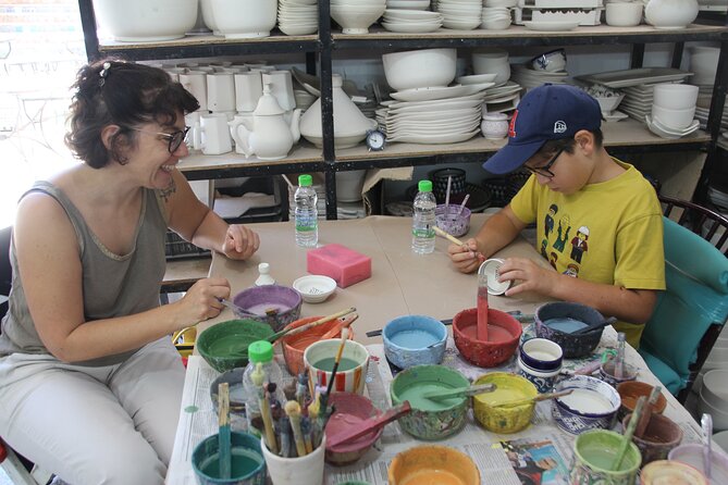 Interactive Pottery Painting and Zellige Mosaic Workshop in Fes - Why the private format adds value