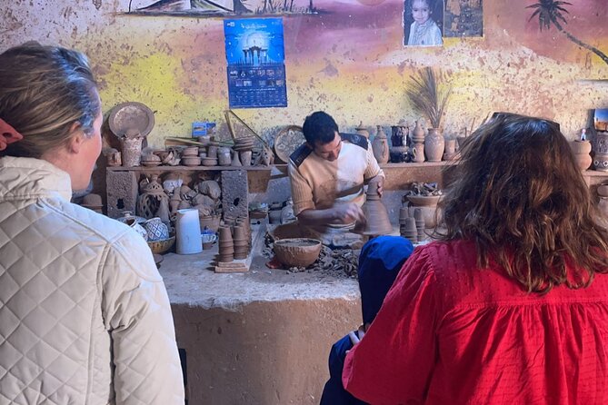 Jeep safari 4x4 mini sahara desert with Berber Lunch - Flamingos and pottery near the Souss-Massa
