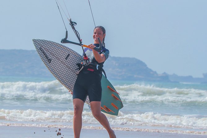 Kitesurf Rental - Arriving at Explora Watersports on Essaouira Beach