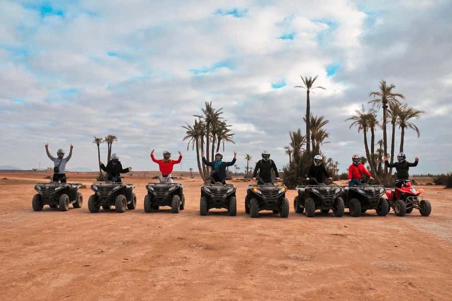 Marrakech: 2-Hour Quad Bike & Camel Ride in Palmeraie - Camel riding among the palms