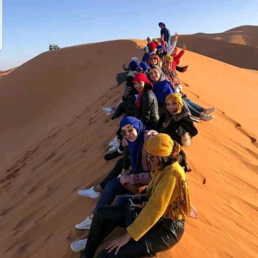 Marrakech: 3-Day Desert Trip to Merzouga with Luxury Camp - Sunset by camel at Erg Chebbi