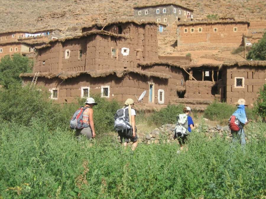 Marrakech: 3-Day High Atlas Mountains and Three Valleys Trek - Day 1: Imlil to Tizi n’Tamaterte and Tachdirt
