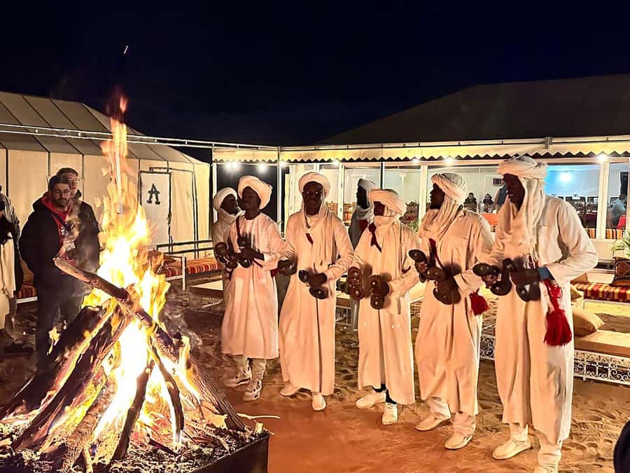 Marrakech: 3-Day Trip to Fez with Sandboarding & Camel Ride - Camel riding at sunset and sandboarding in Merzouga