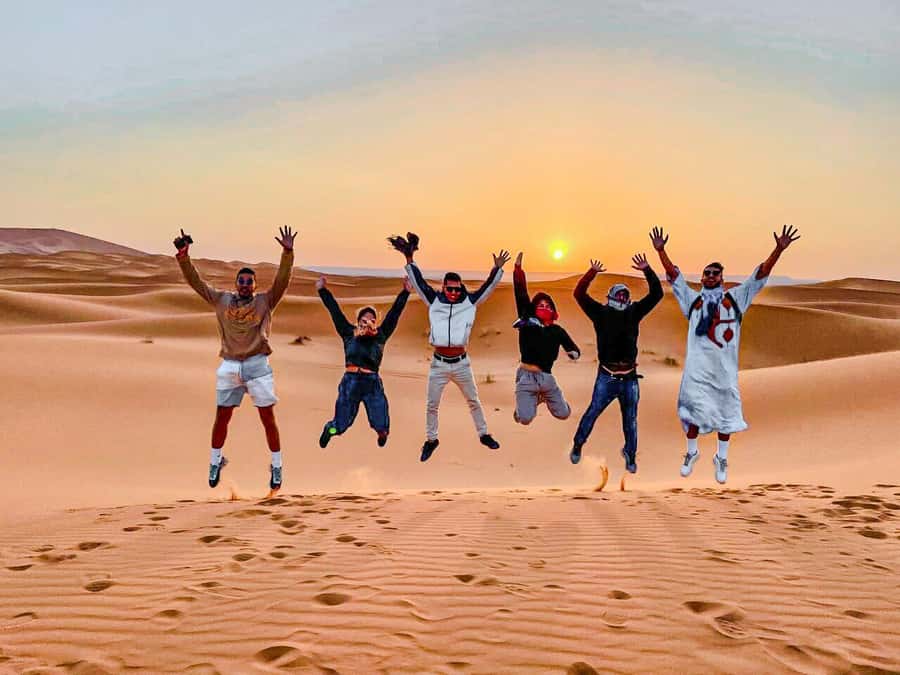 Marrakech: 3-Day Trip to Fez with Sandboarding & Camel Ride - Guides, minibuses, and group comfort