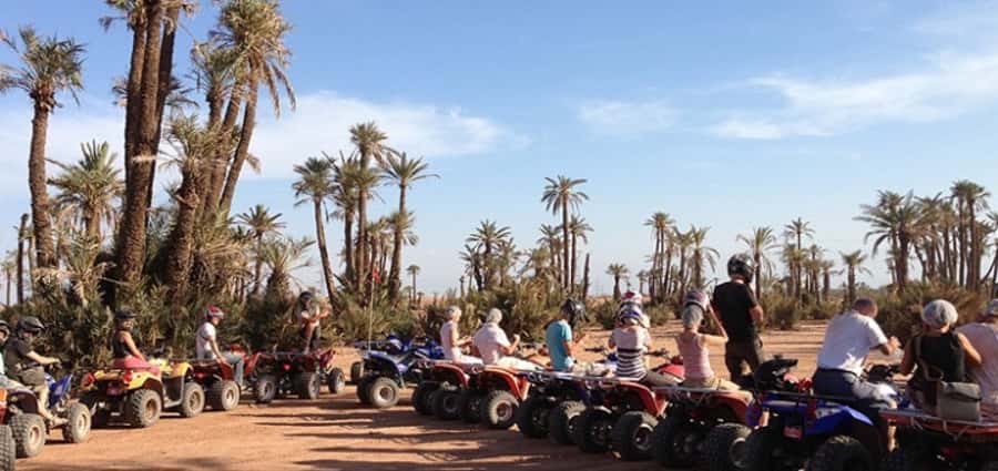 Marrakech: 3-Hour Quad Bike Adventure - The tea stop in a Berber village