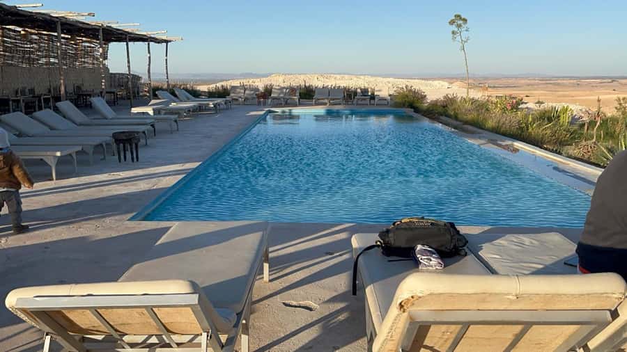 Marrakech: A magical trip to Agafay with lunch and pool - The desert pool and what to expect