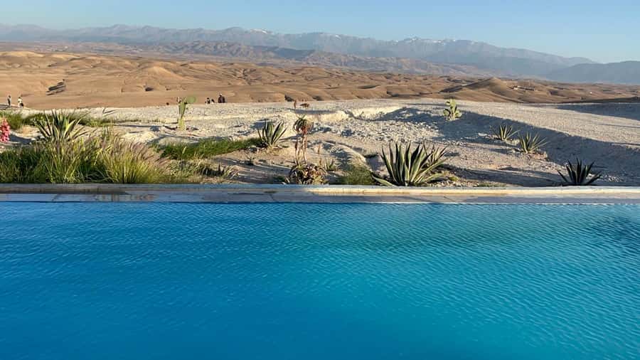 Marrakech: A magical trip to Agafay with lunch and pool - Moroccan lunch around the campfire