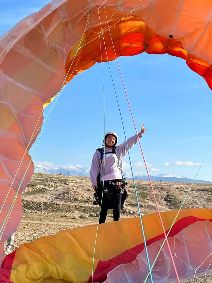 Marrakech Adventure: Paragliding, Camel Ride & Breakfast - Mint tea in a Berber tent